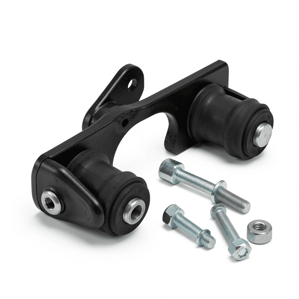 Shackle Rear Suspension