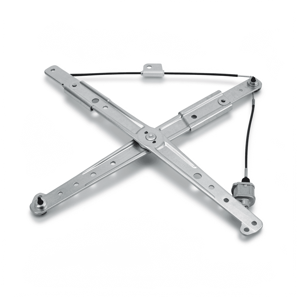 Front Door Window Regulator Front Manual Left