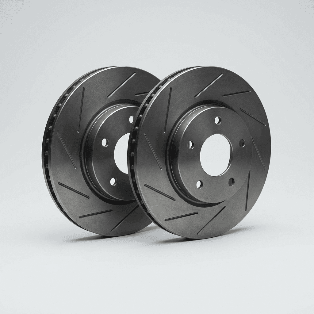 Performance Street Brake Rotor Pair - Slotted Vented