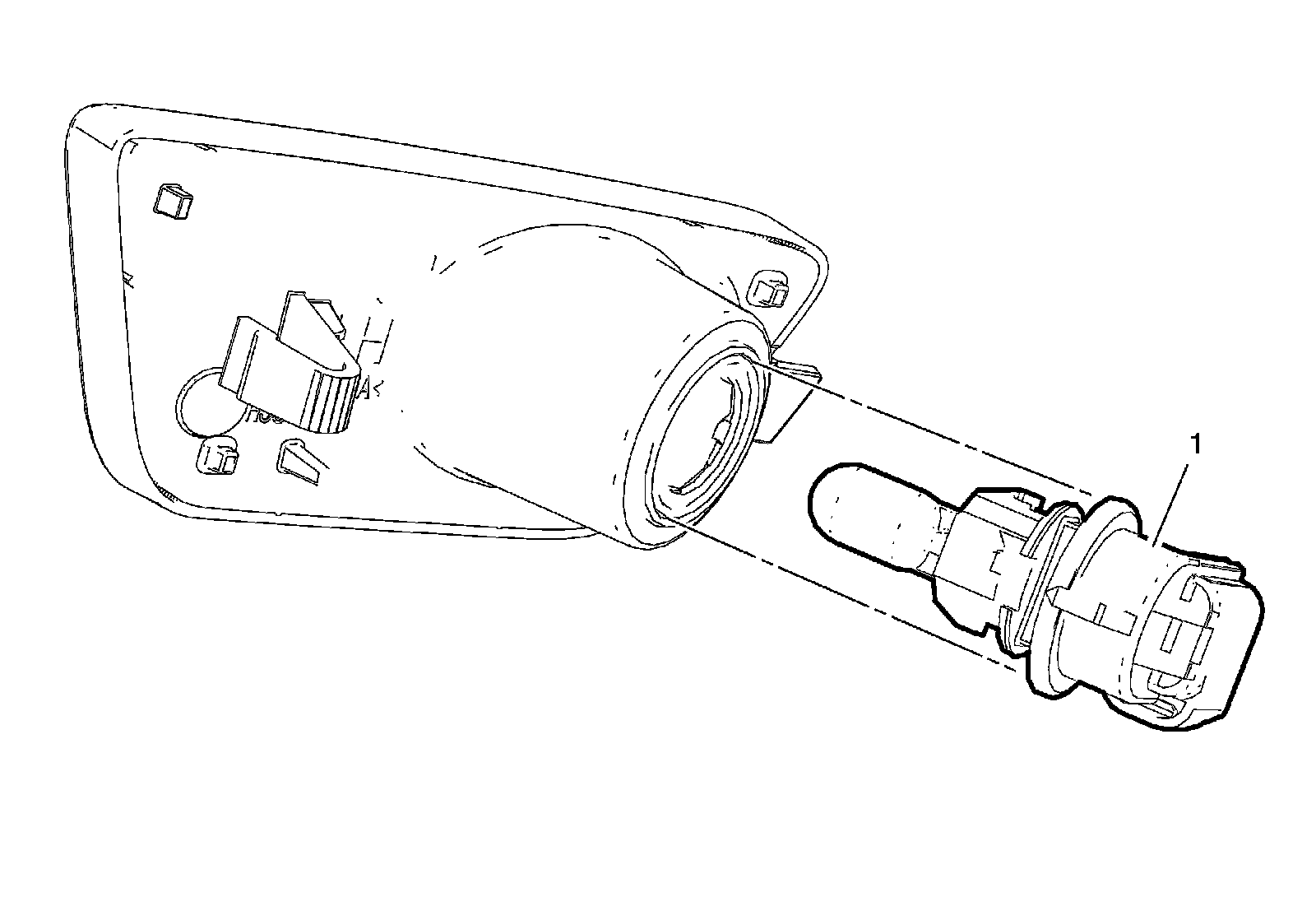 Factory diagram — Marker Lamp Bulb