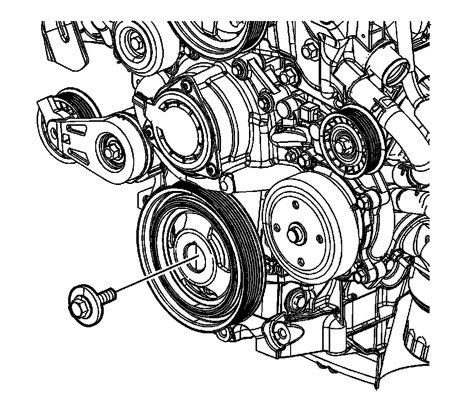 Factory diagram — Harmonic Balancer - Crankshaft Pulley