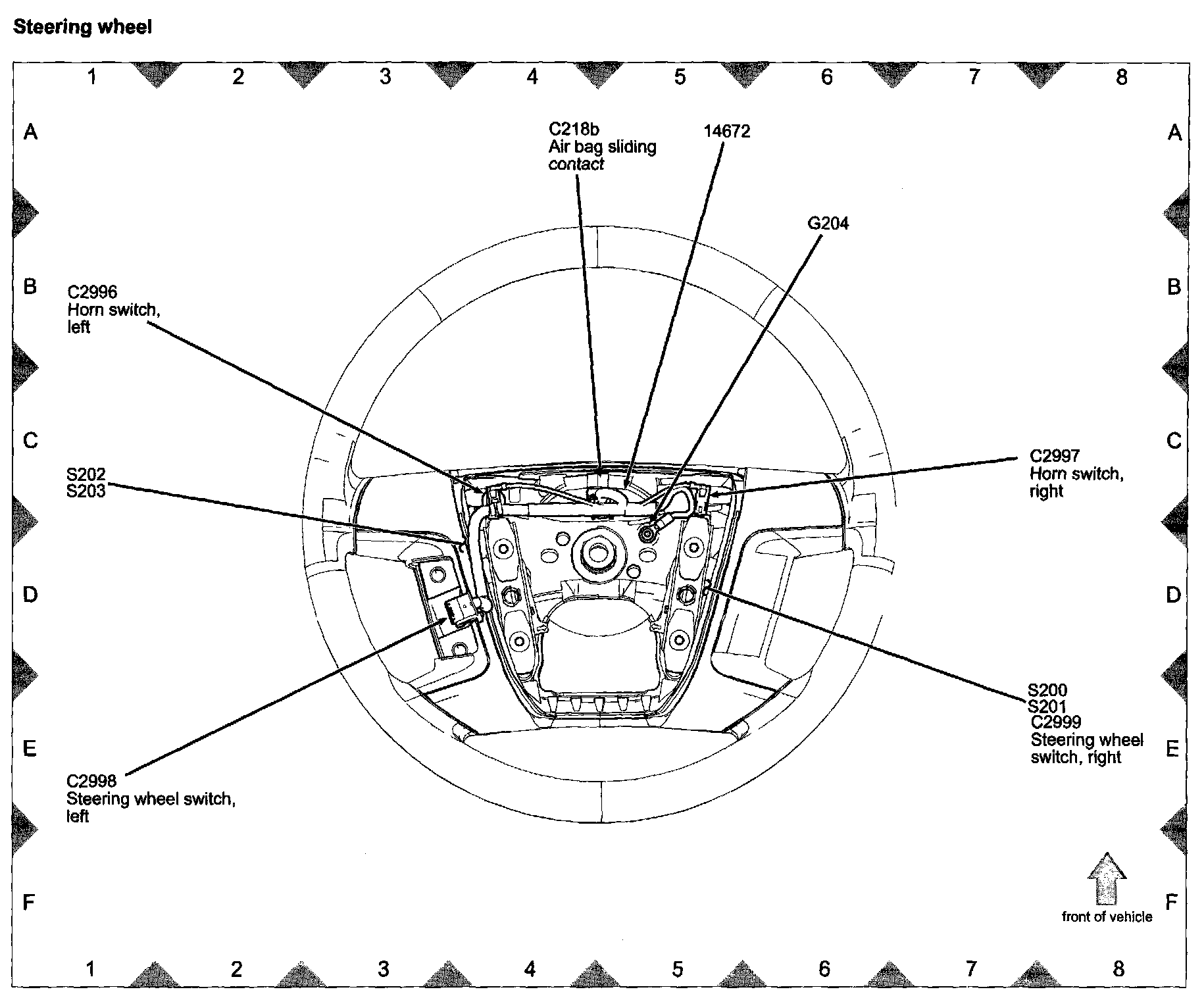 Factory diagram — Horn Switch