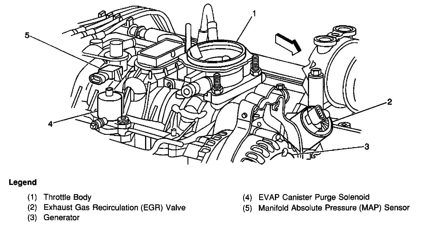 Factory diagram — Throttle Body