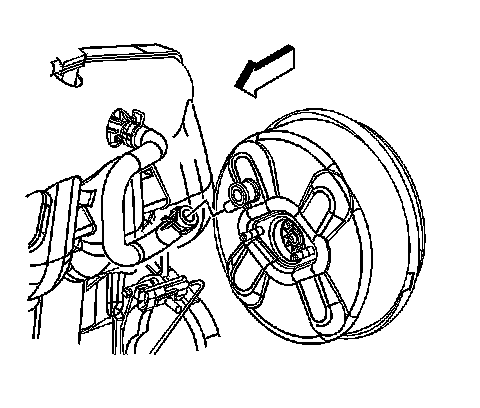 Factory diagram — Vacuum Brake Booster Check Valve