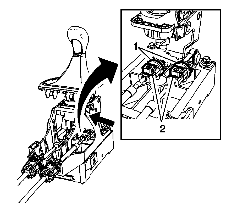 Factory diagram — Shift Cable