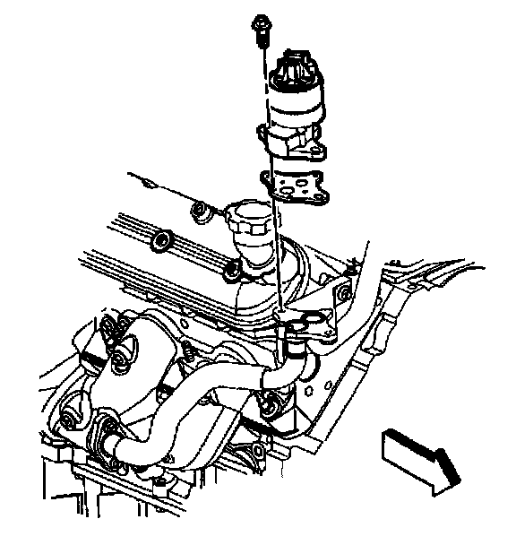 Factory diagram — EGR Valve