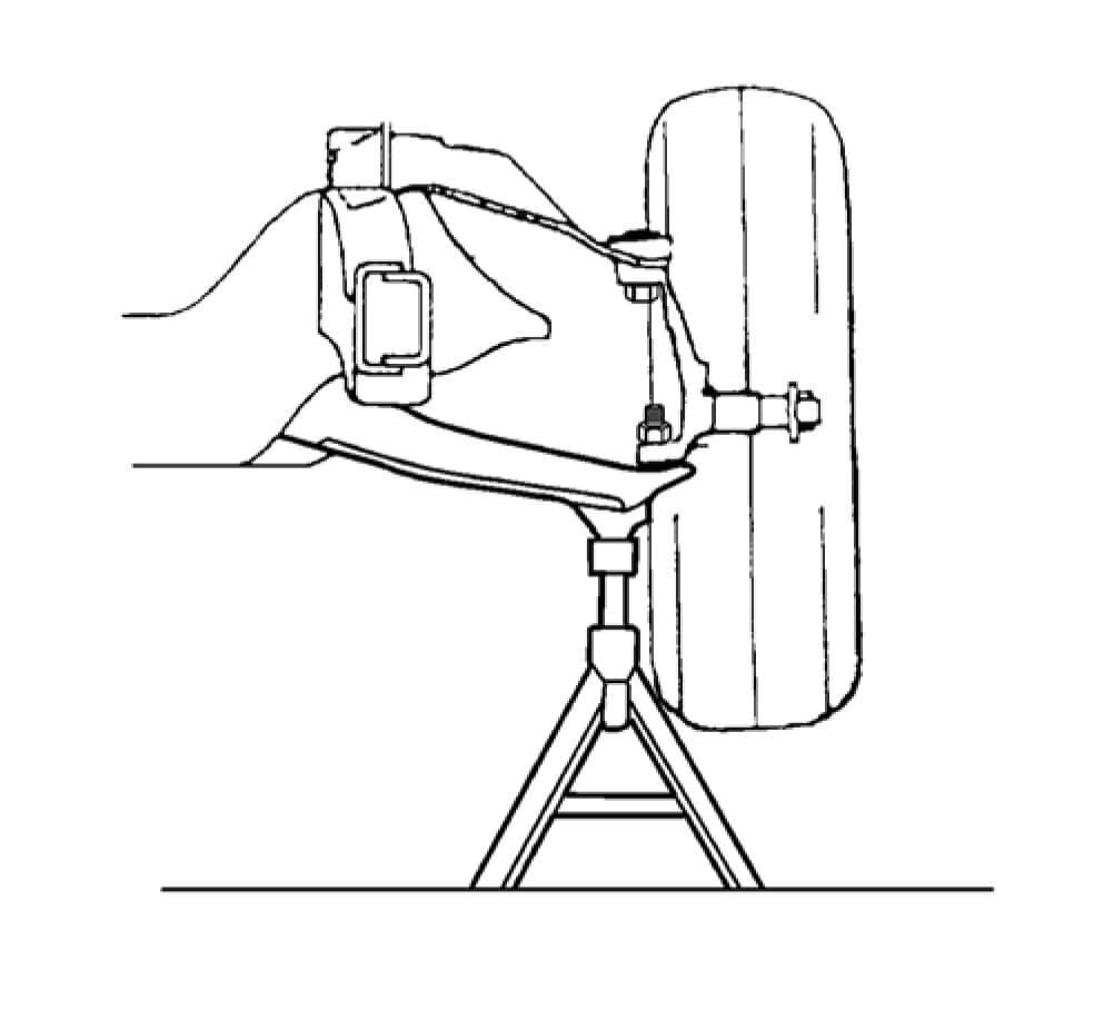 Factory diagram — Shock Absorber Replacement