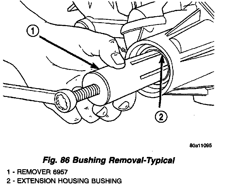 Factory diagram — Output Shaft Bearing/Bushing