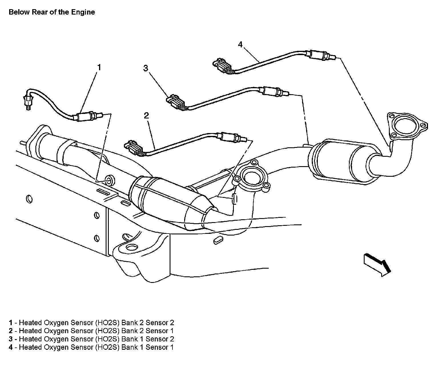 Factory diagram — Oxygen Sensor