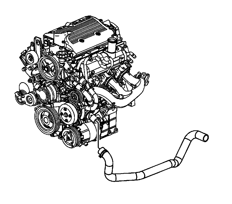 Factory diagram — Thermostat Housing