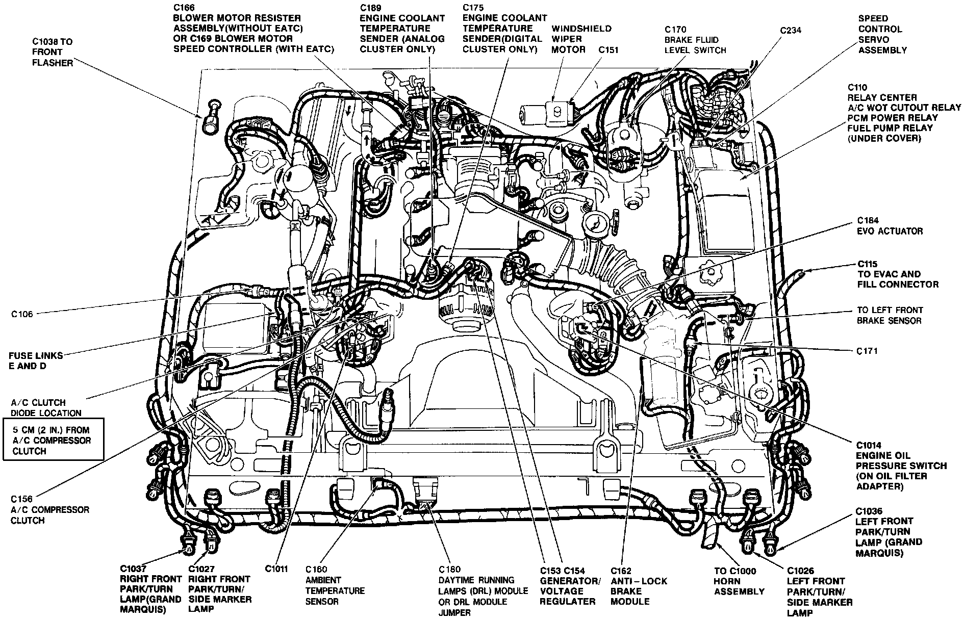 Factory diagram — Wheel Speed Sensor