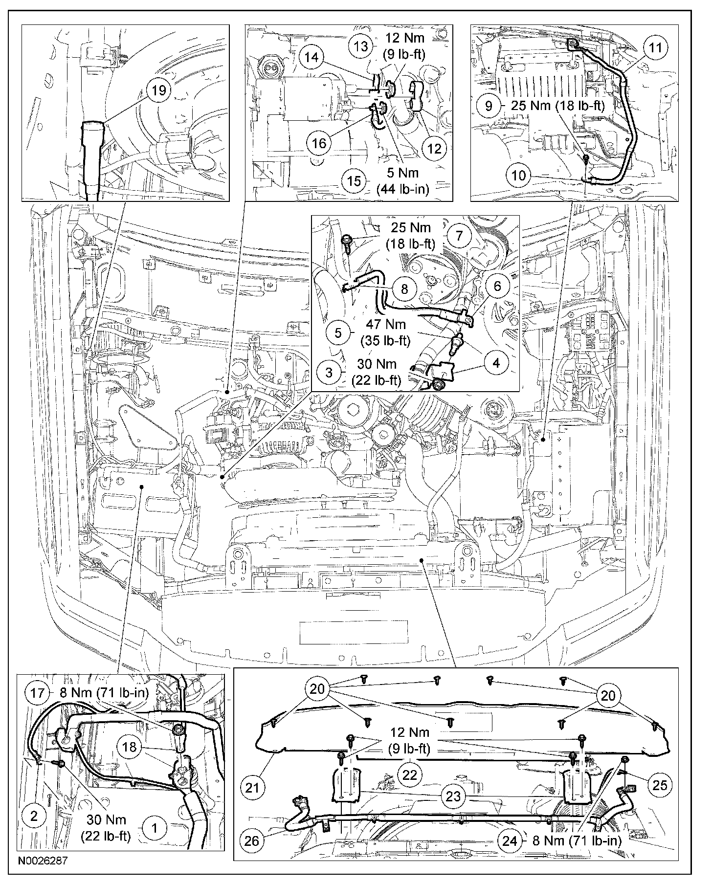 Factory diagram — Battery Cable