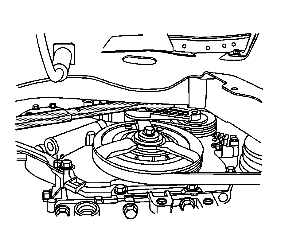 Factory diagram — Drive Belt