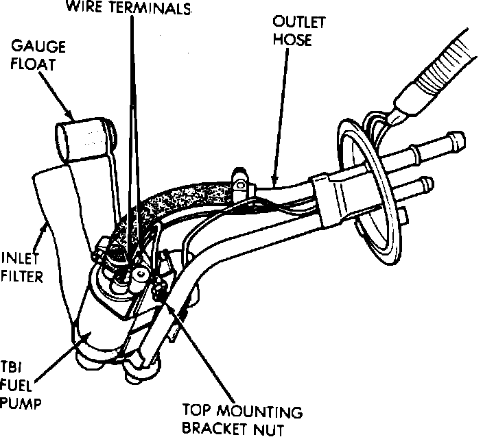 Factory diagram — Fuel Pump