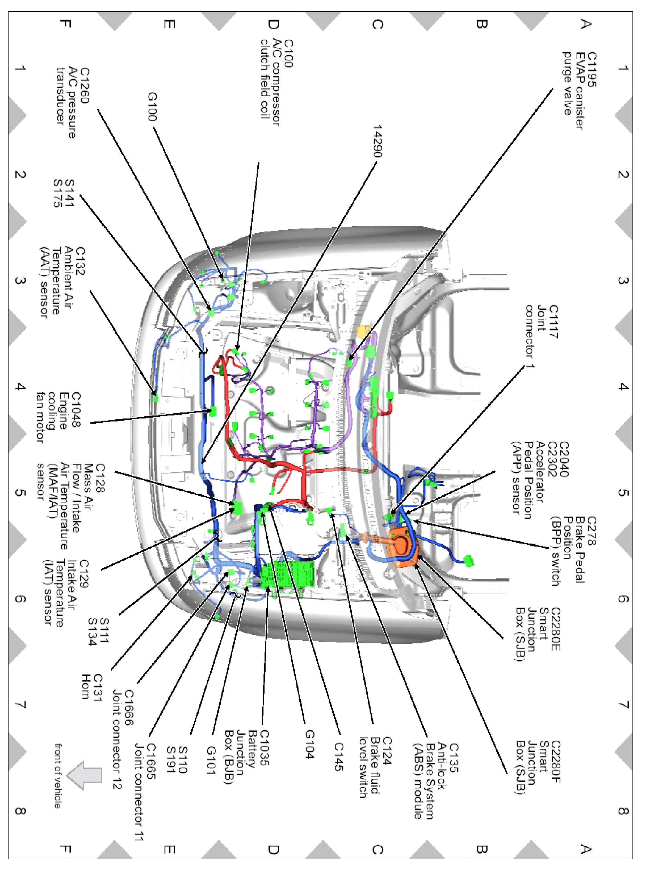 Factory diagram — Brake Switch (Cruise Control)
