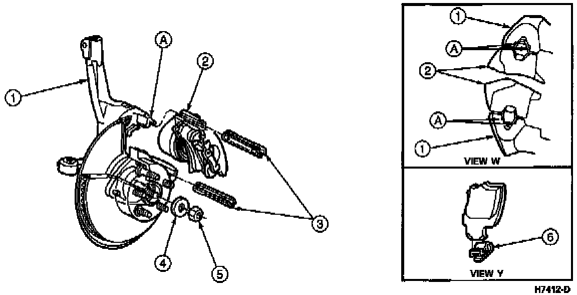 Factory diagram — Brake Rotor/Disc
