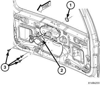 Factory diagram — Wiper Motor