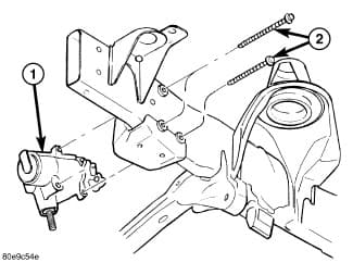 Factory diagram — Steering Gear