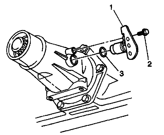 Factory diagram — Transmission Speed Sensor