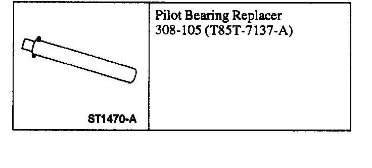 Factory diagram — Pilot Bearing