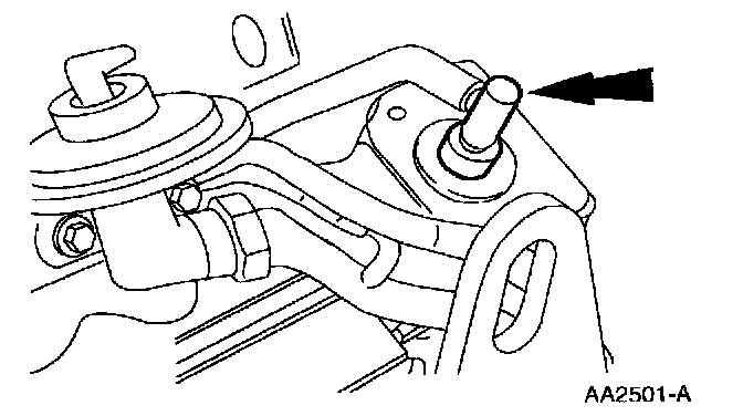Factory diagram — Positive Crankcase Ventilation Valve