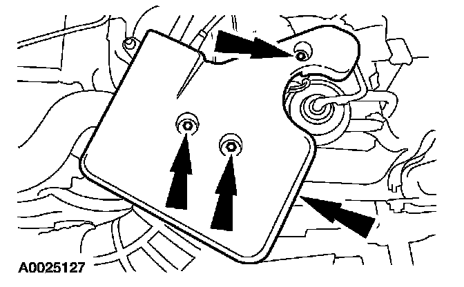 Factory diagram — Cruise Control Servo Cable