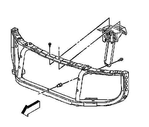 Factory diagram — Hood Latch