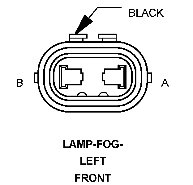 Factory diagram — Fog/Driving Lamp