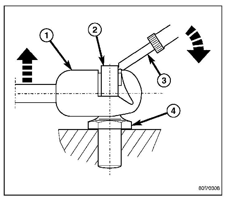 Factory diagram — Trunk / Liftgate Shock / Support