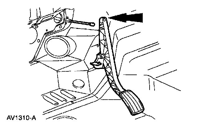 Factory diagram — Throttle Cable/Linkage