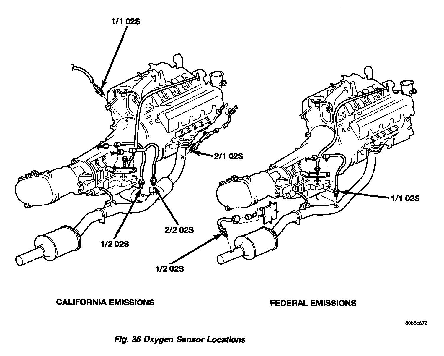 Factory diagram — Oxygen Sensor
