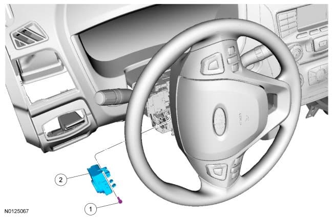 Factory diagram — Pedal Positioning Switch