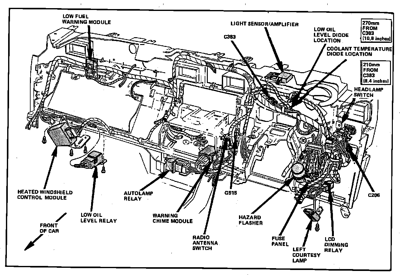 Factory diagram — Headlamp Relay