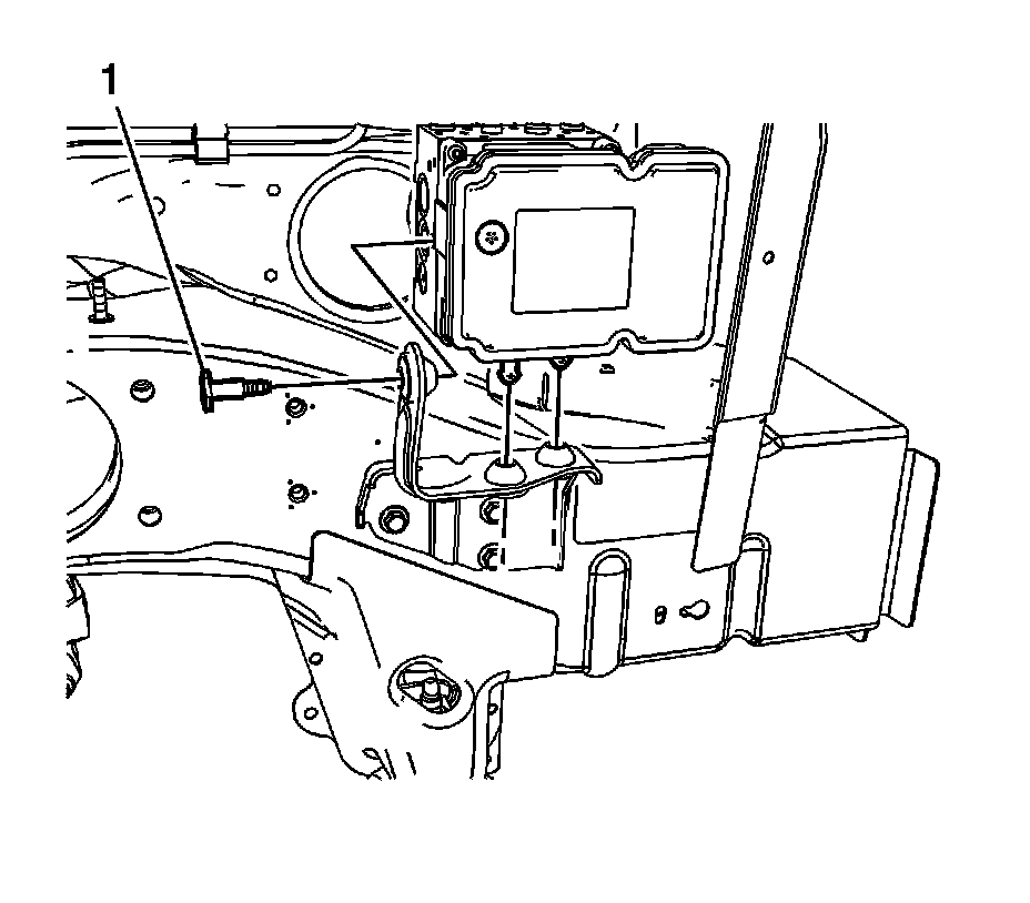 Factory diagram — Hydraulic Control Assembly - Antilock Brakes