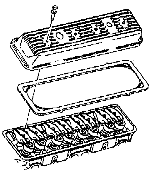Factory diagram — Valve Cover