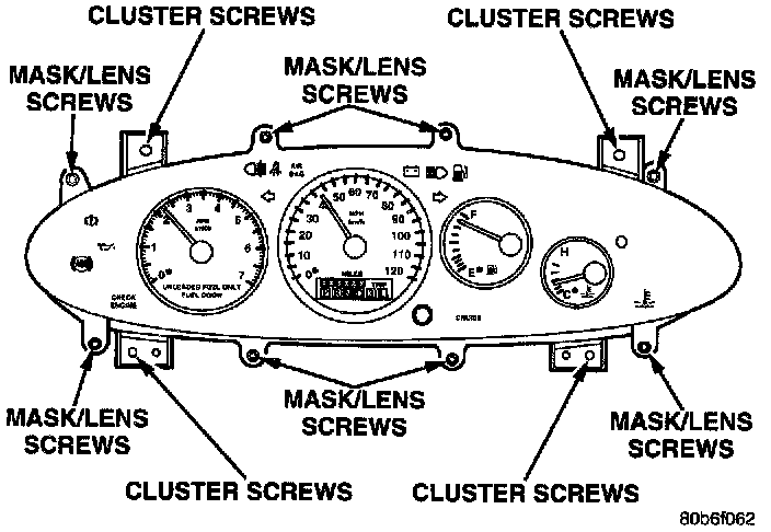 Factory diagram — Fuel Gauge