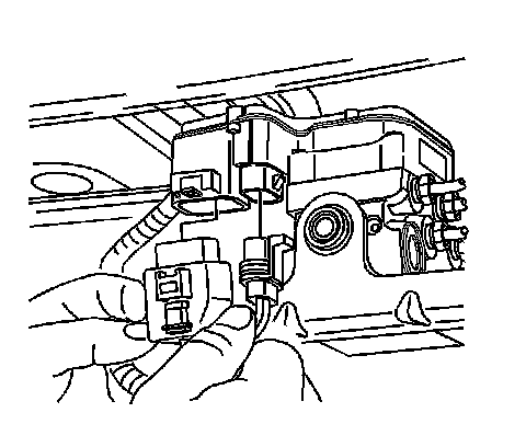 Factory diagram — Electronic Brake Control Module