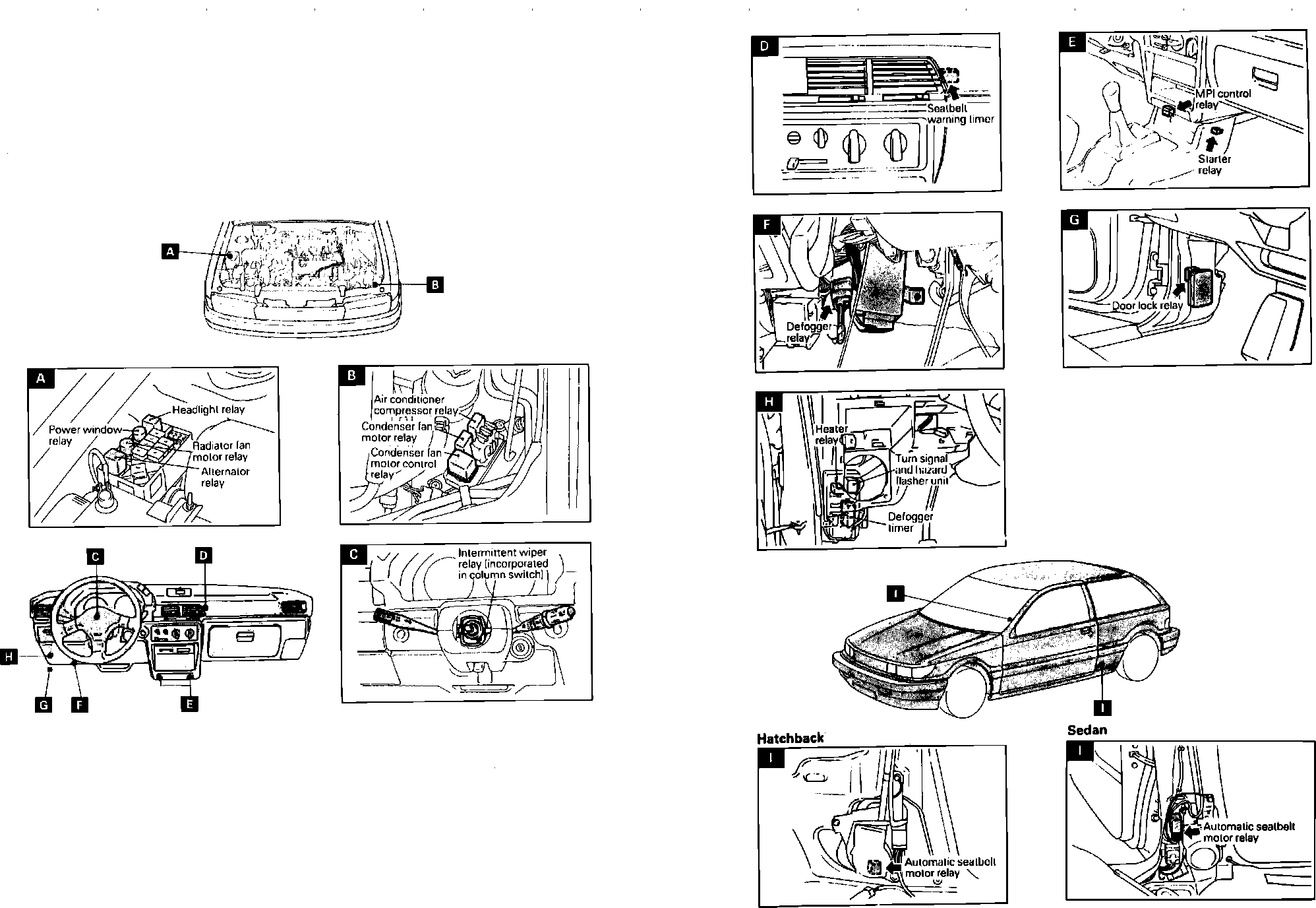 Factory diagram — Wiper Relay