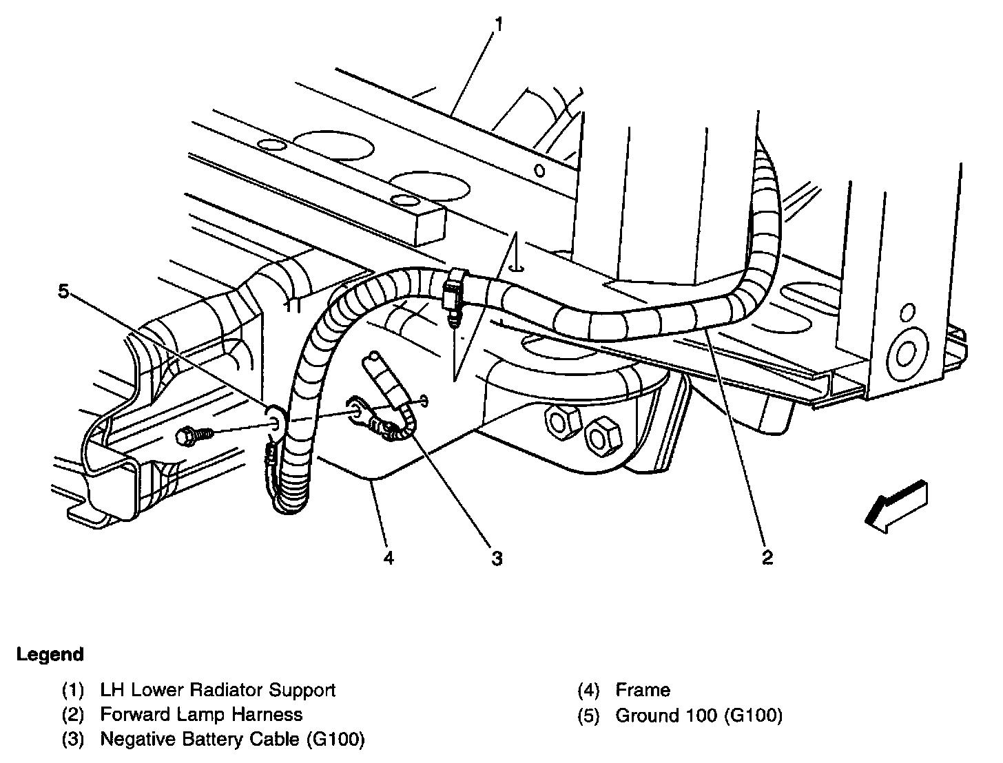 Factory diagram — Radiator