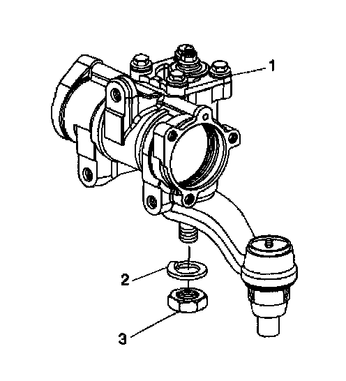 Factory diagram — Steering Gear Pitman Shaft and Housing Cover Replacement