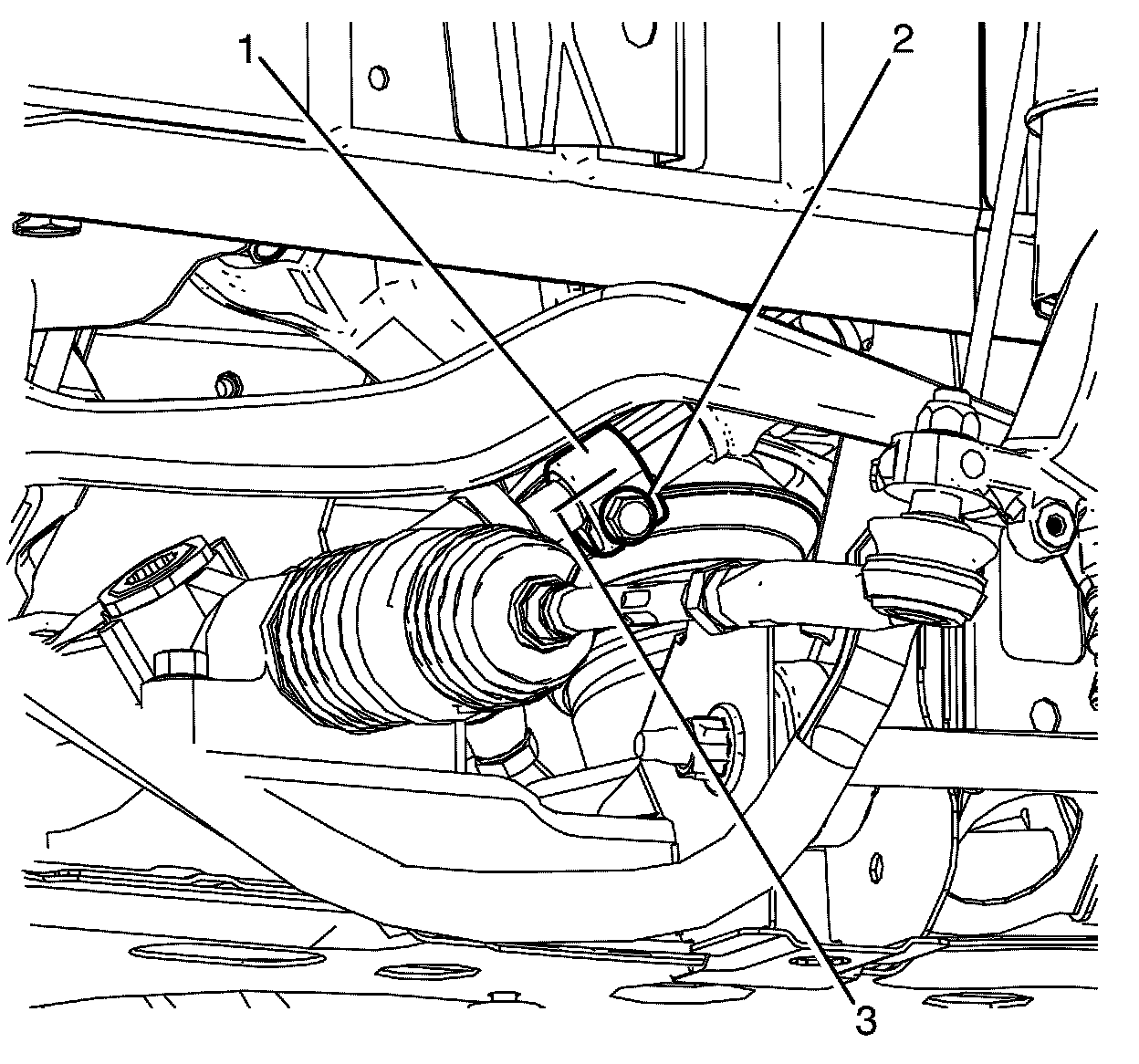 Factory diagram — Steering Shaft