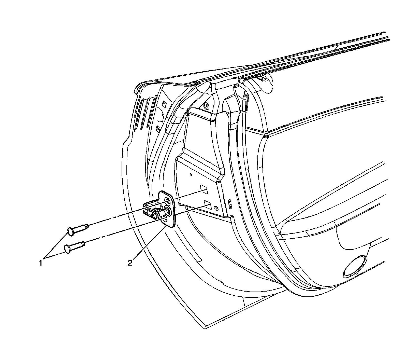 Factory diagram — Front Door Striker