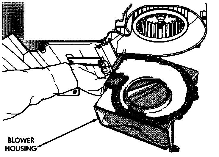Factory diagram — Blower Motor