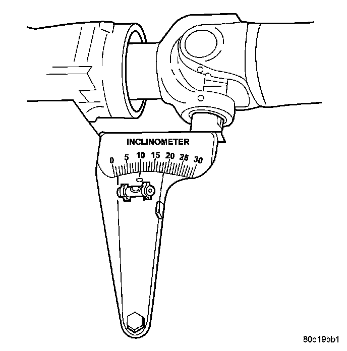 Factory diagram — Drive/Propeller Shaft