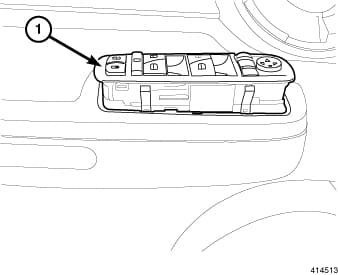 Factory diagram — Power Window Switch