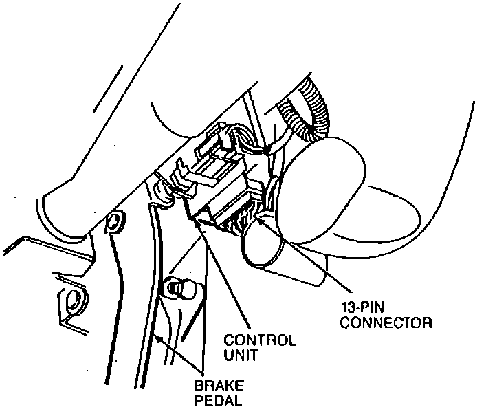 Factory diagram — Cruise Control Module