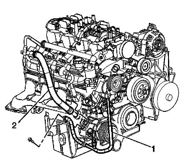 Factory diagram — Hose/Line HVAC