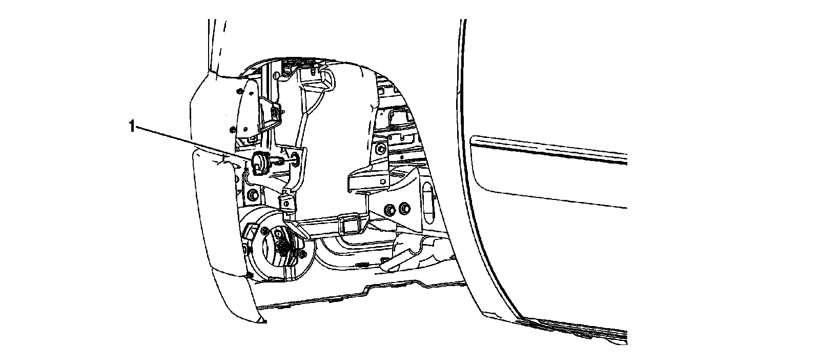Factory diagram — Washer Fluid Level Switch