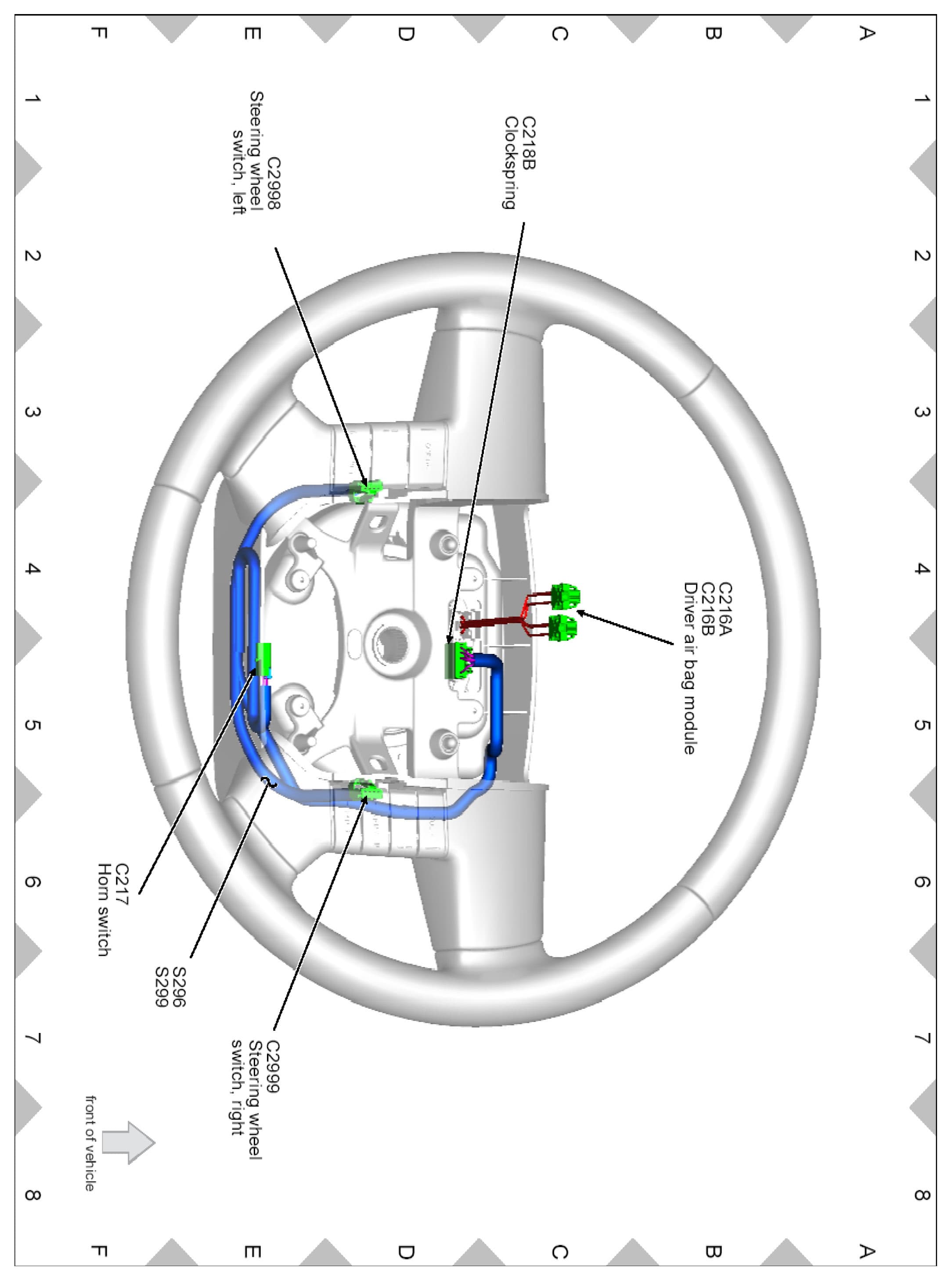 Factory diagram — Horn Switch