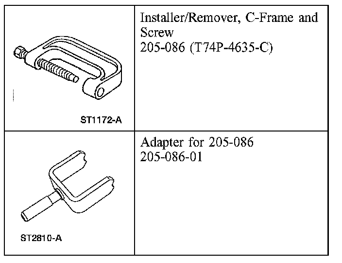 Factory diagram — Drive/Propeller Shaft